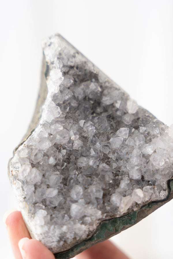 black amethyst cutbase galaxy freeform