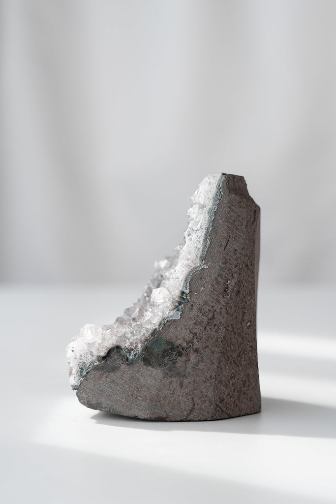 black amethyst cutbase galaxy freeform