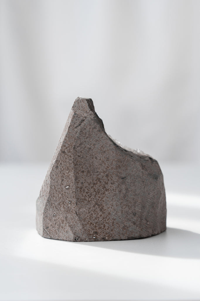 black amethyst cutbase galaxy freeform