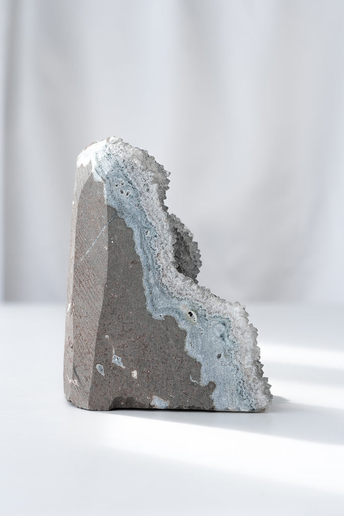 black amethyst cutbase galaxy freeform