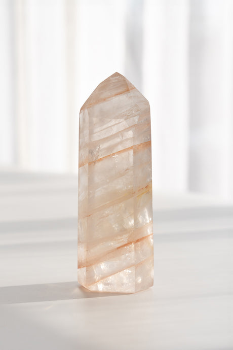 Fire Quartz Hematoid Quartz Point