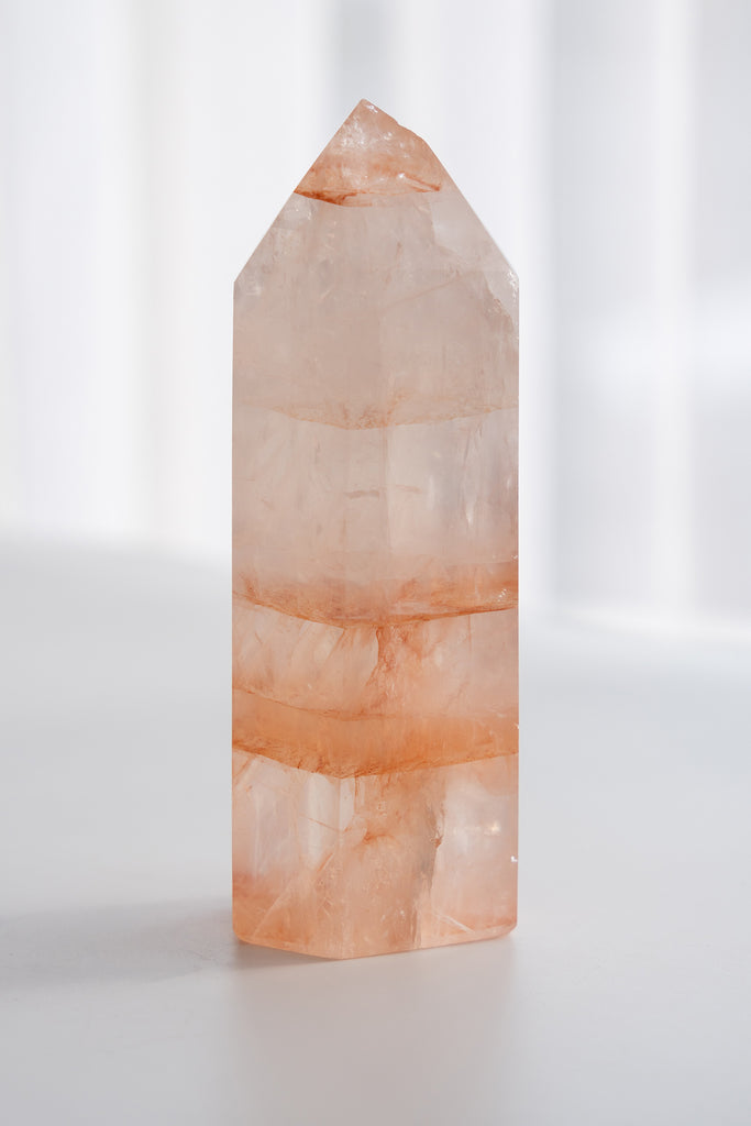 Fire Quartz Hematoid Quartz Point