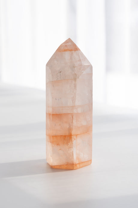 Fire Quartz Hematoid Quartz Point