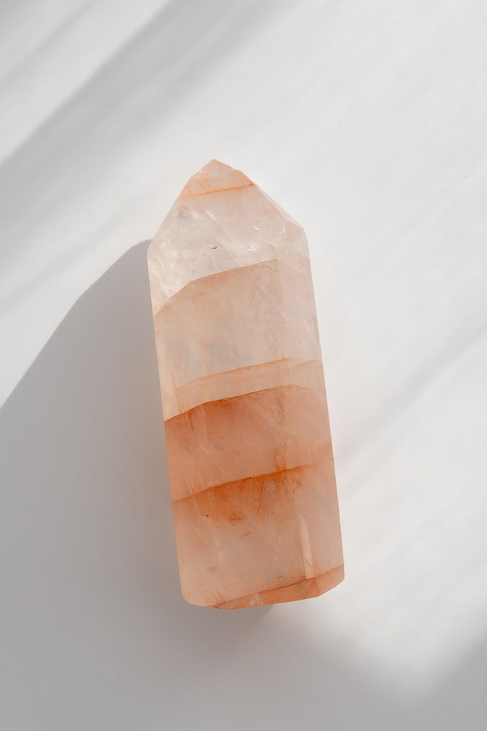 Fire Quartz Hematoid Quartz Point