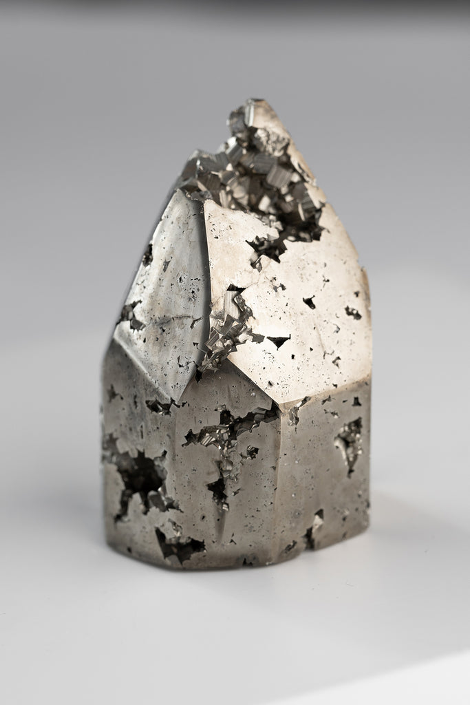 aaa peruvian pyrite obelisk