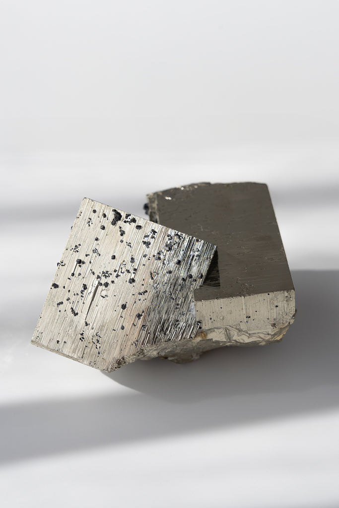 cubic pyrite cluster