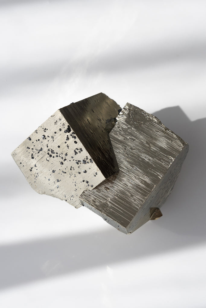 cubic pyrite cluster