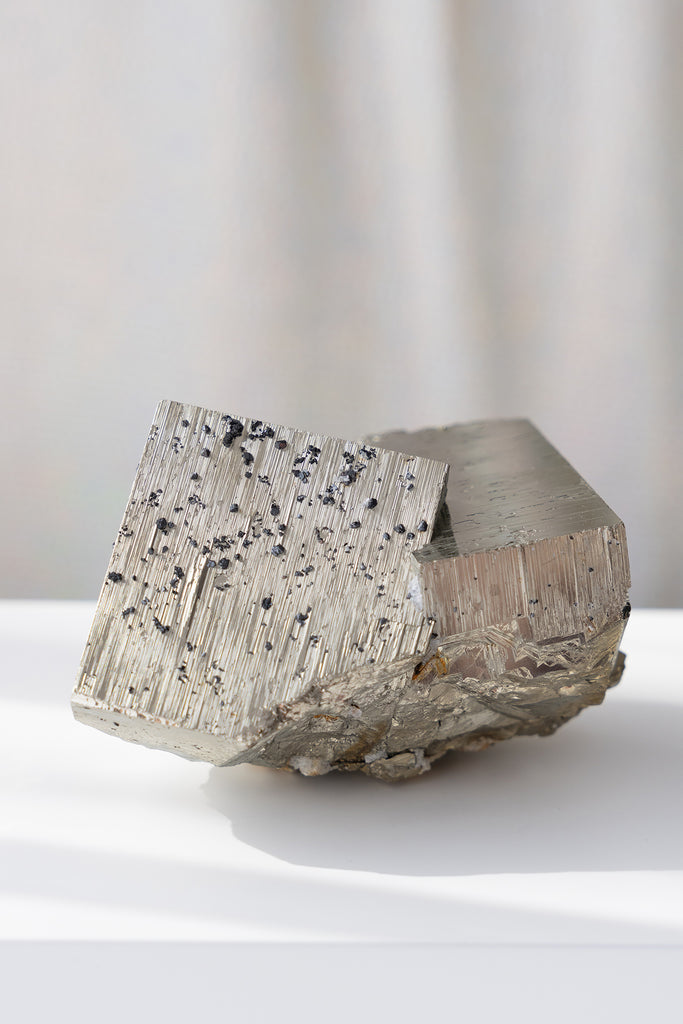 cubic pyrite cluster