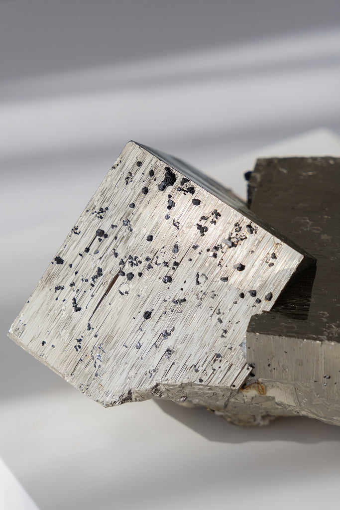 cubic pyrite cluster