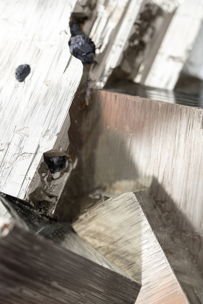 cubic pyrite cluster rare