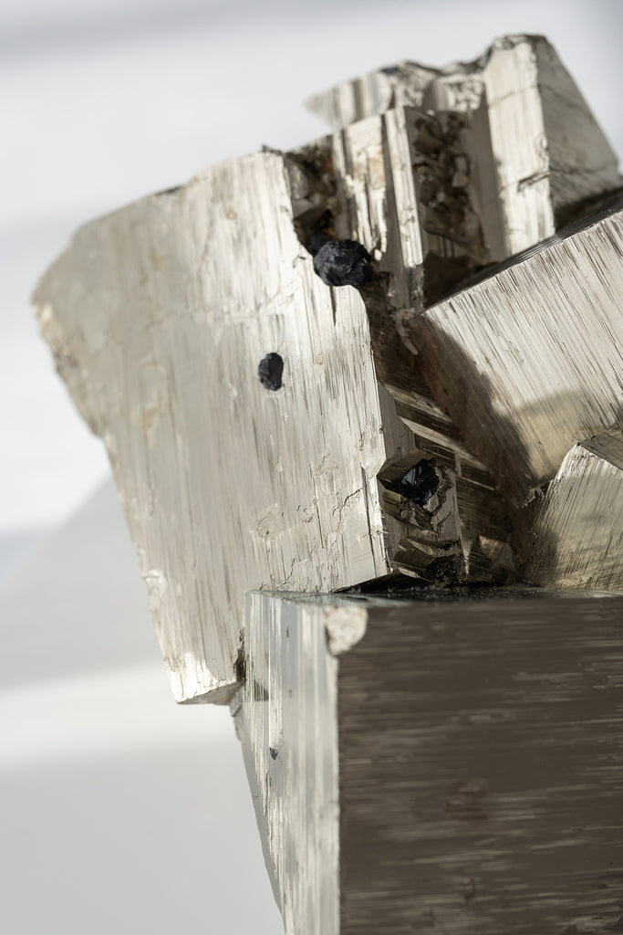 cubic pyrite cluster rare