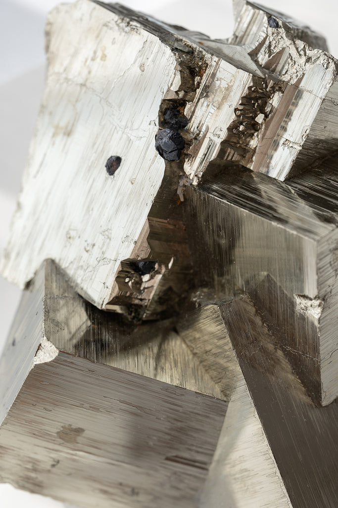 cubic pyrite cluster rare