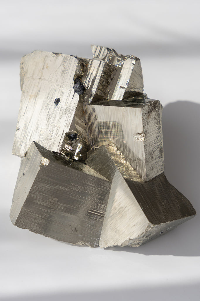 cubic pyrite cluster rare
