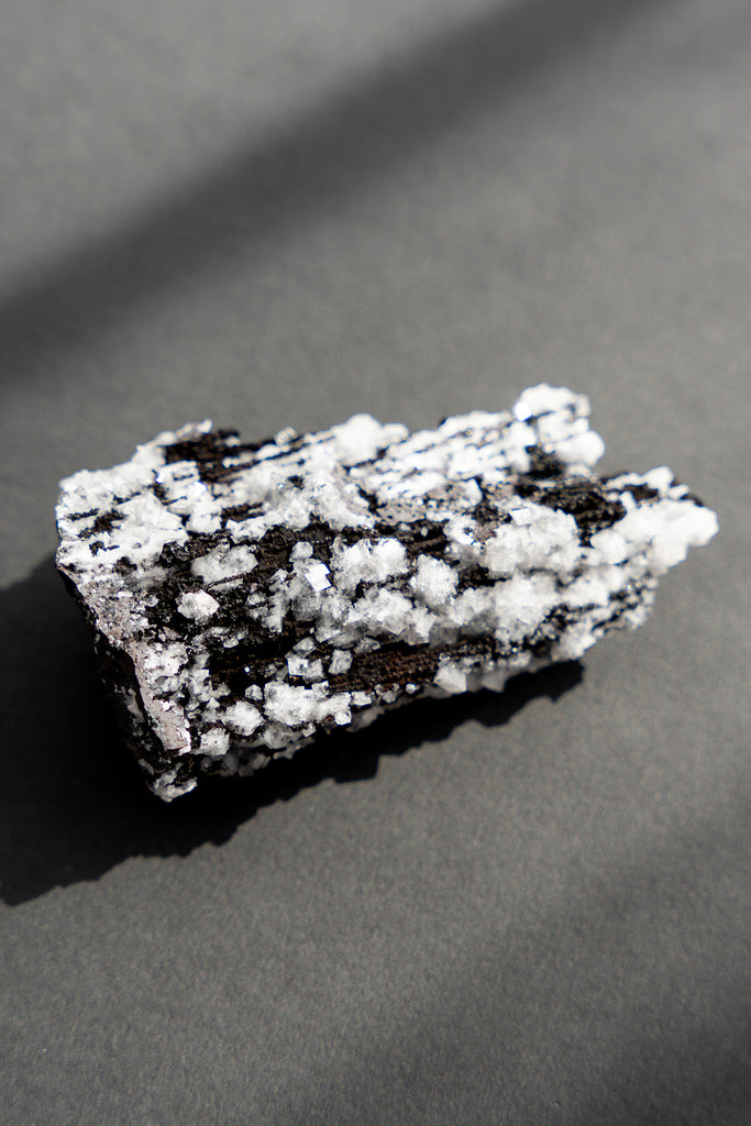 Goethite with Calcite specimen