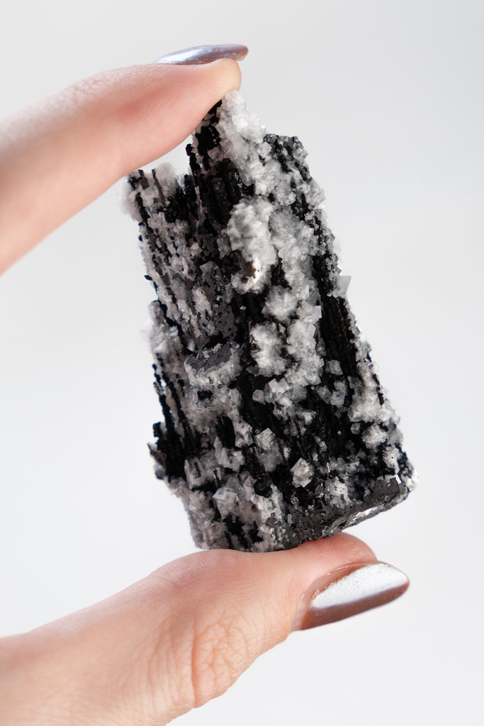 Goethite with Calcite specimen