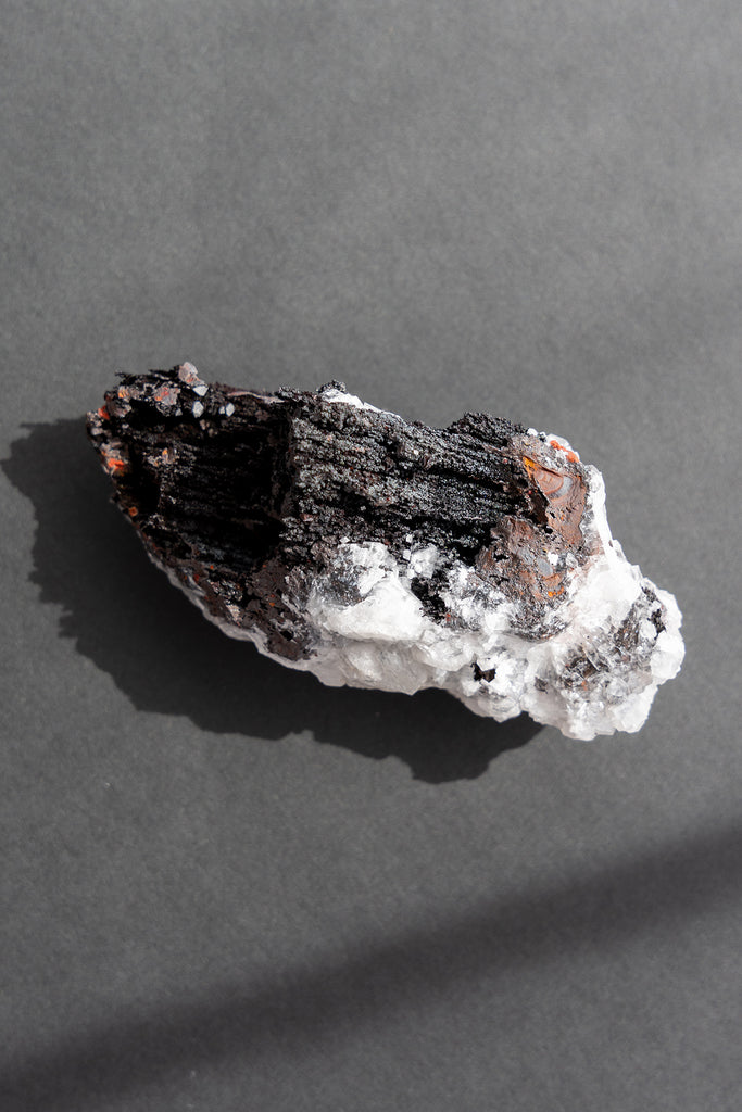 Goethite with Calcite specimen