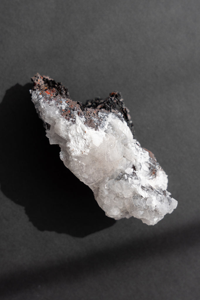 Goethite with Calcite specimen