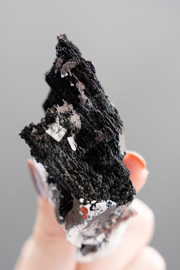 Goethite with Calcite specimen