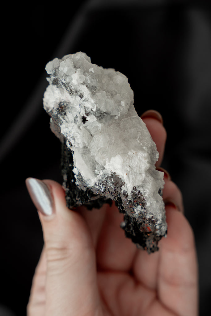 Goethite with Calcite specimen