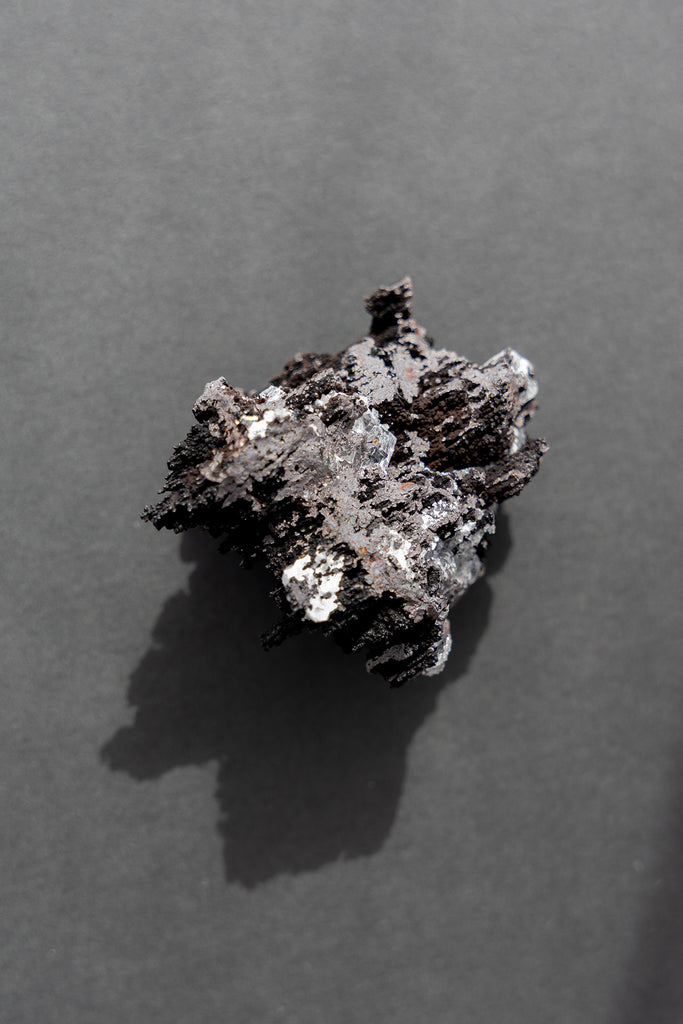 Goethite with Calcite specimen