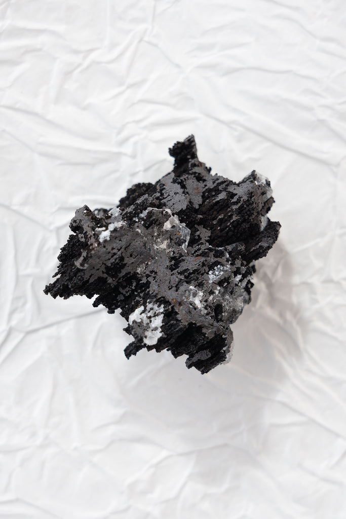 Goethite with Calcite specimen