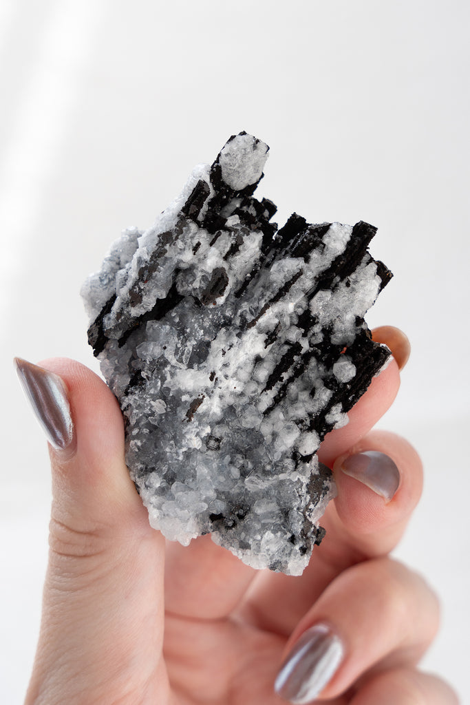 Goethite with Calcite specimen