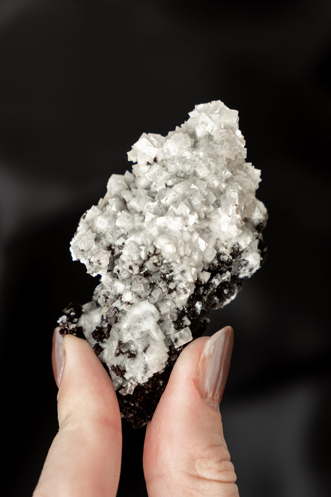 Goethite with Calcite specimen