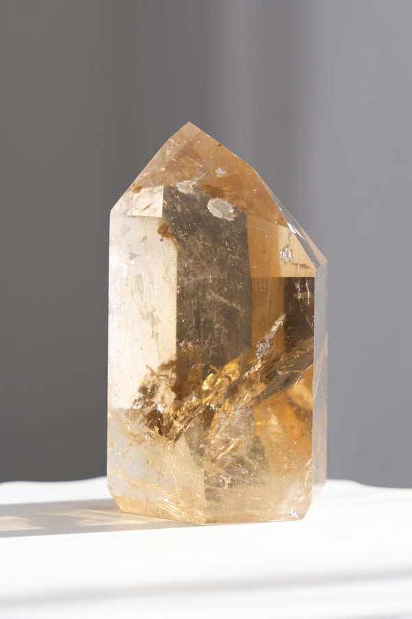 Natural Citrine Point - 173g