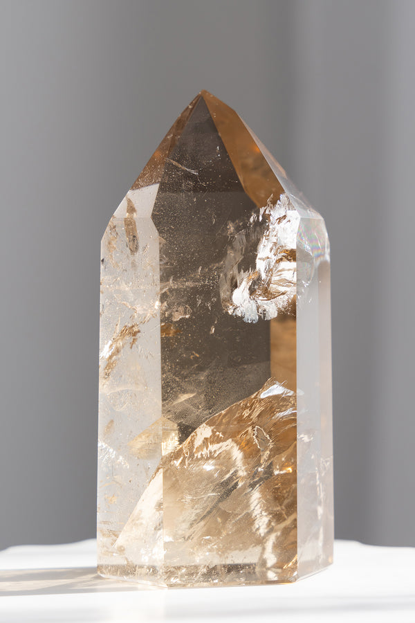 Natural Citrine Point - 418g
