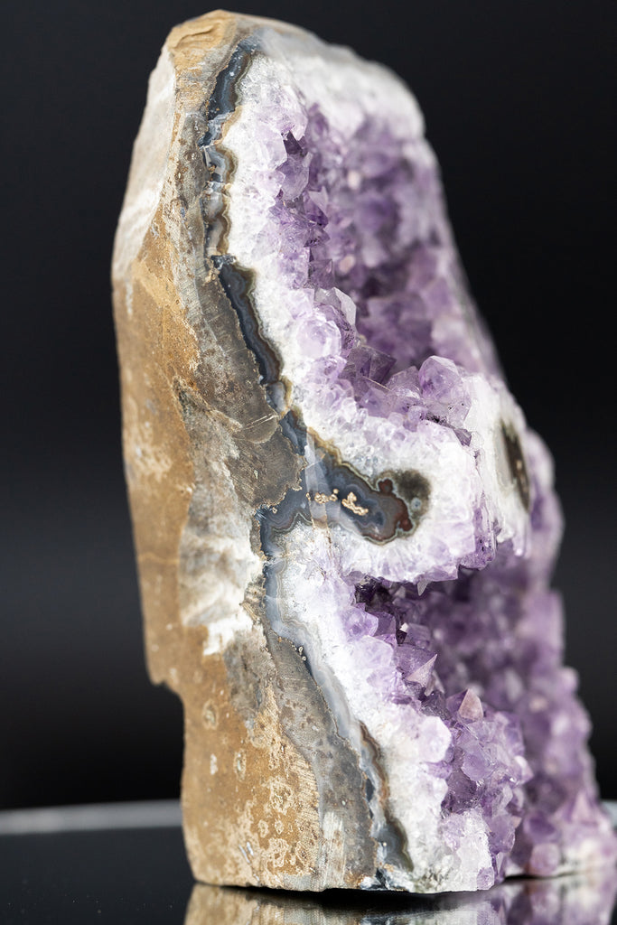 Amethyst freestanding cluster