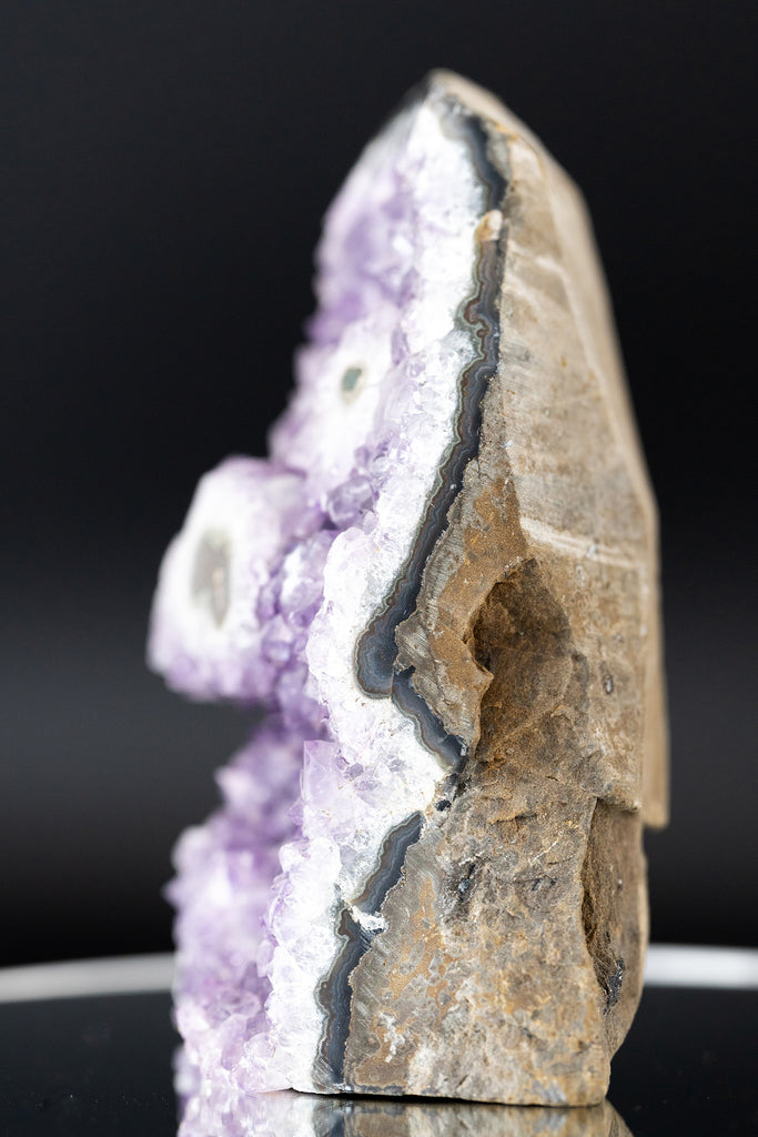 Amethyst freestanding cluster