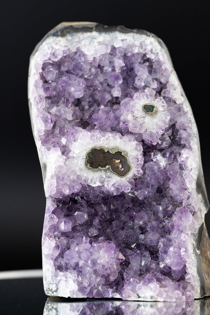 Amethyst freestanding cluster