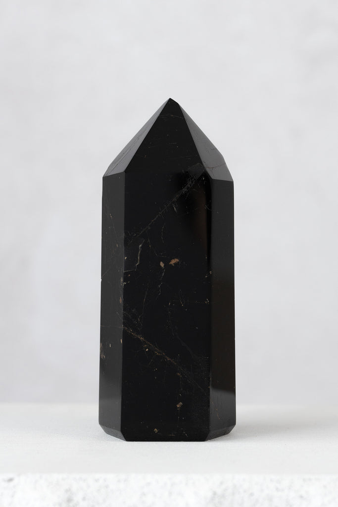 Black Tourmaline Point