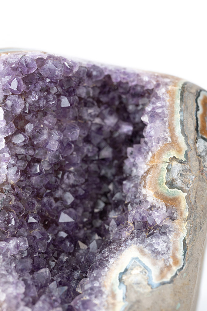 Amethyst freestanding cluster