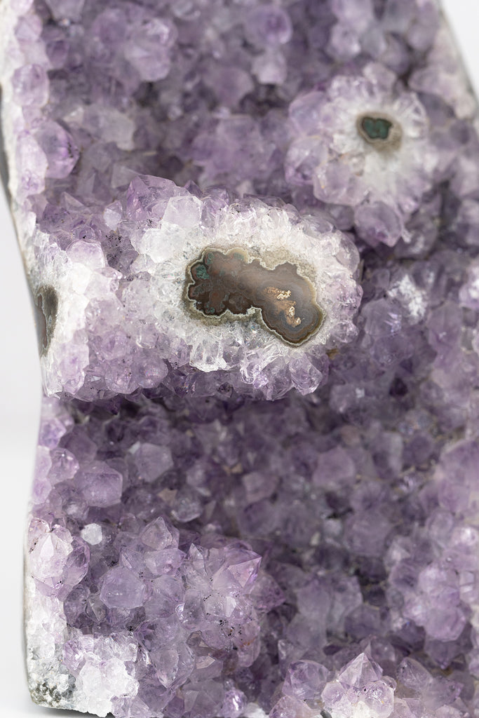 Amethyst freestanding cluster