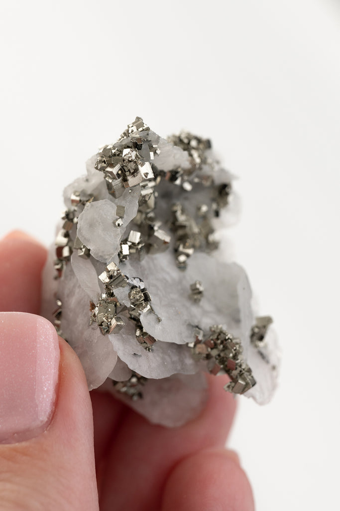Calcite Pyrite Specimen