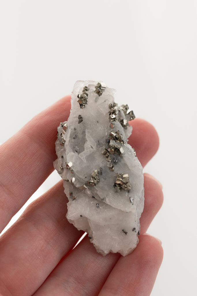 Calcite Pyrite Specimen