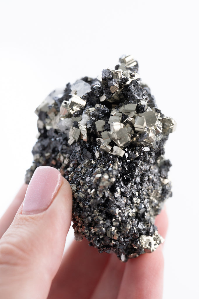 Pyrite sphalerite specimen