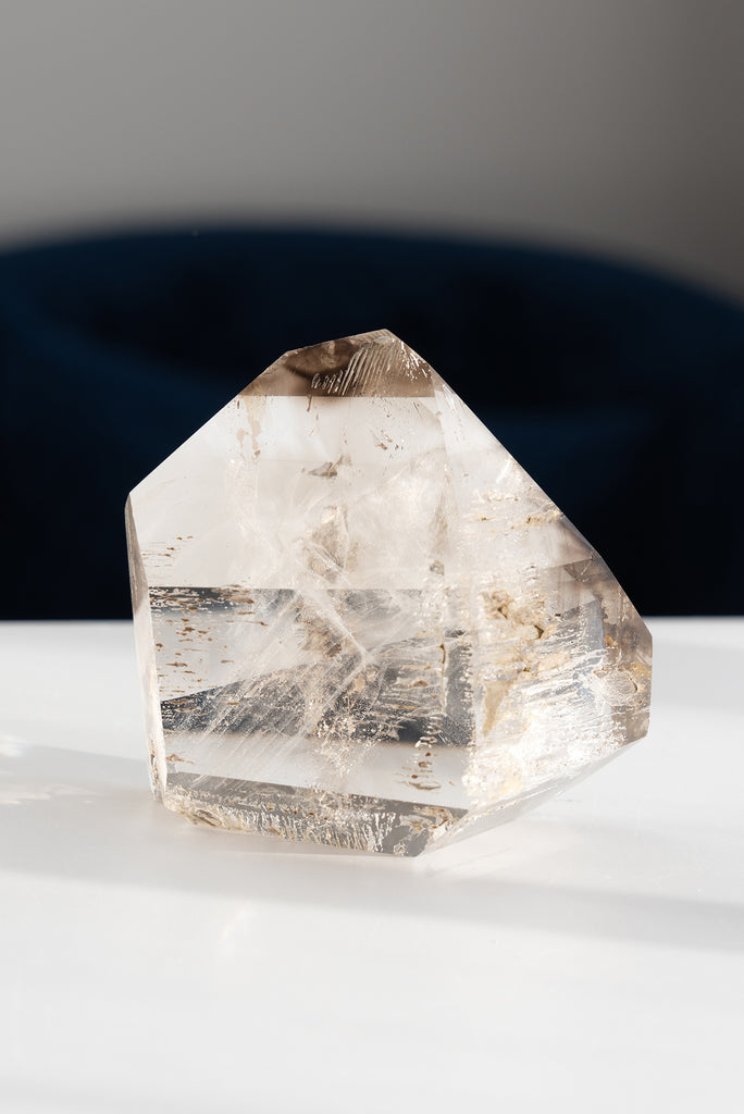 Included Quartz Freeform Point