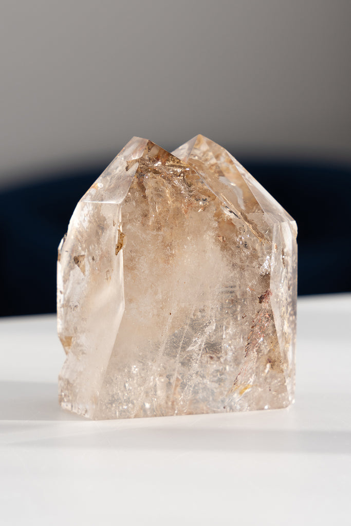 Included Quartz Freeform Point