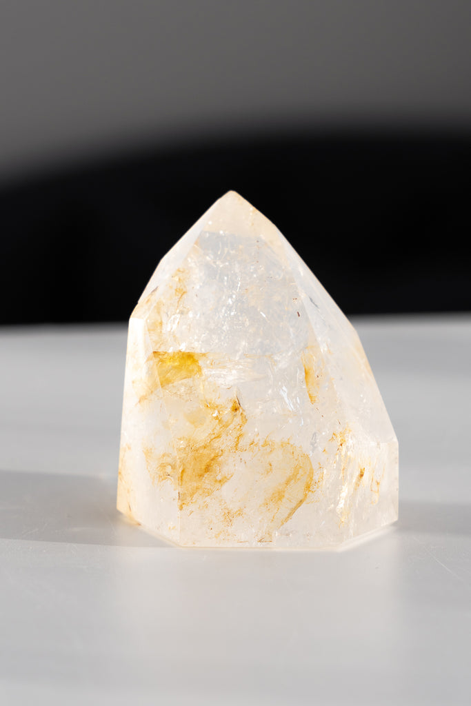 Included Quartz Freeform Point