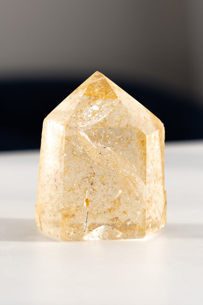 Included Quartz Freeform Point