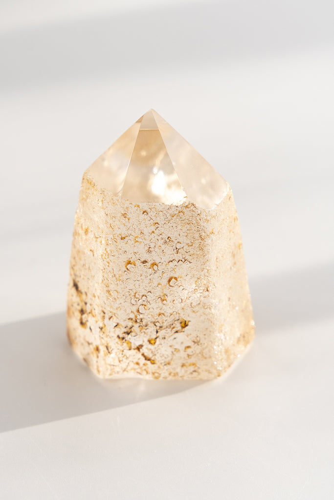 Included Quartz Freeform Point