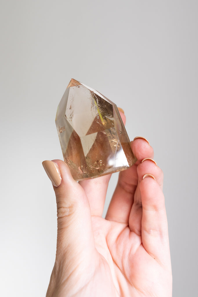 Natural Citrine Point