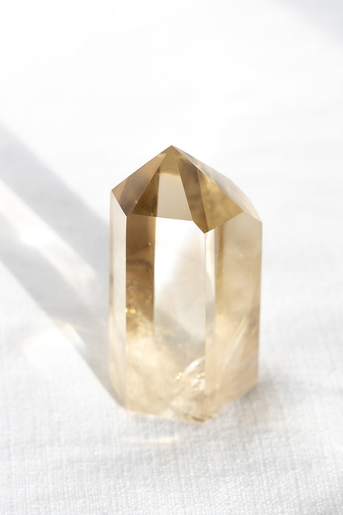 Natural Citrine Point