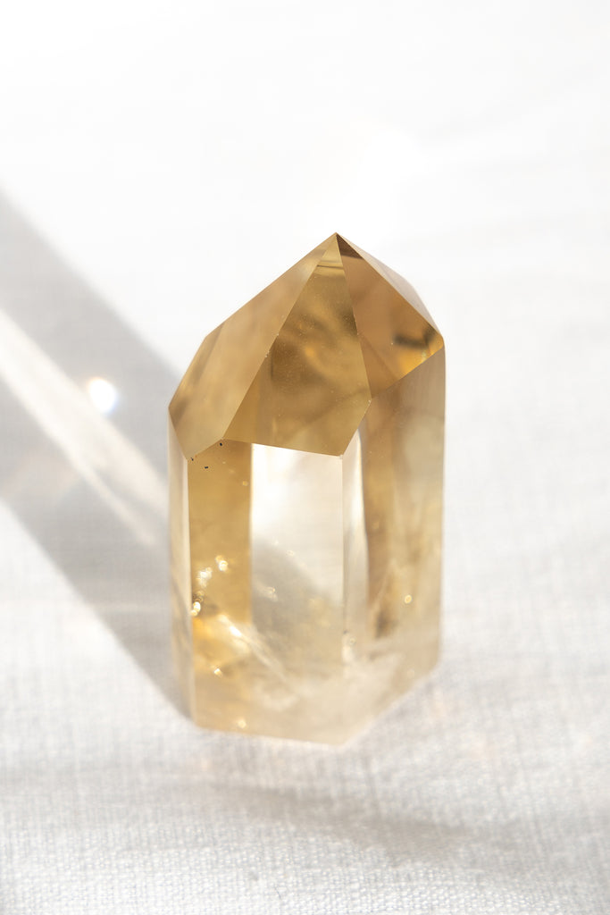 Natural Citrine Point