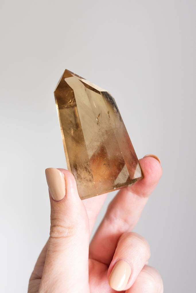 Natural Citrine Point