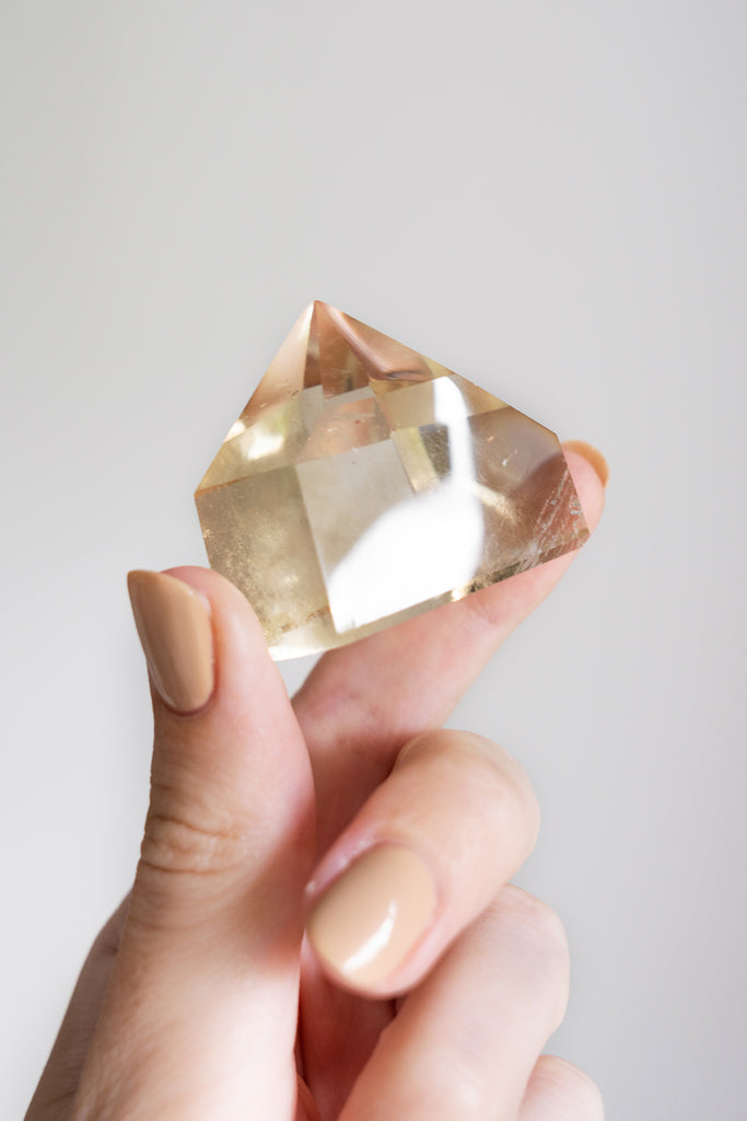 Natural Citrine Point