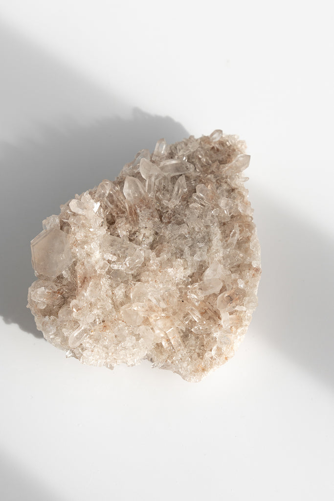 Pink Himalayan Samadhi Quartz Cluster