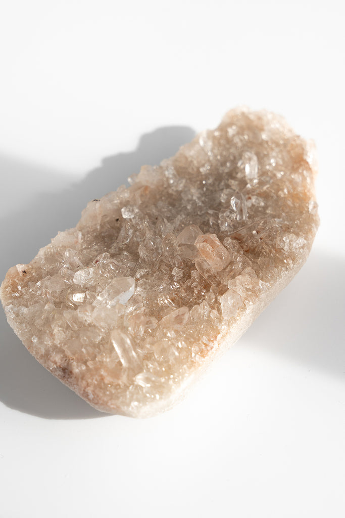 Pink Himalayan Samadhi Quartz Cluster